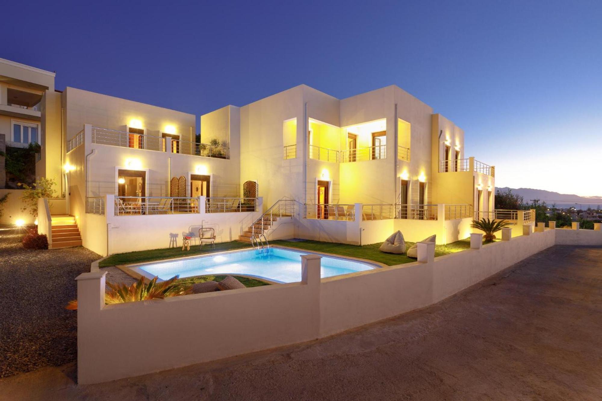 "Peach" - Sea View Maisonette By Sky Hill Resorts Pangalochori ภายนอก รูปภาพ