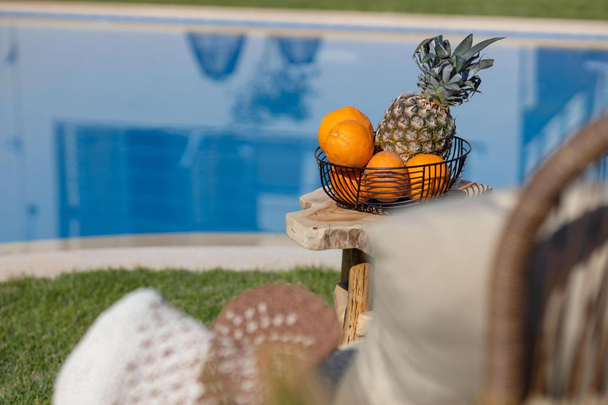 "Peach" - Sea View Maisonette By Sky Hill Resorts Pangalochori ภายนอก รูปภาพ
