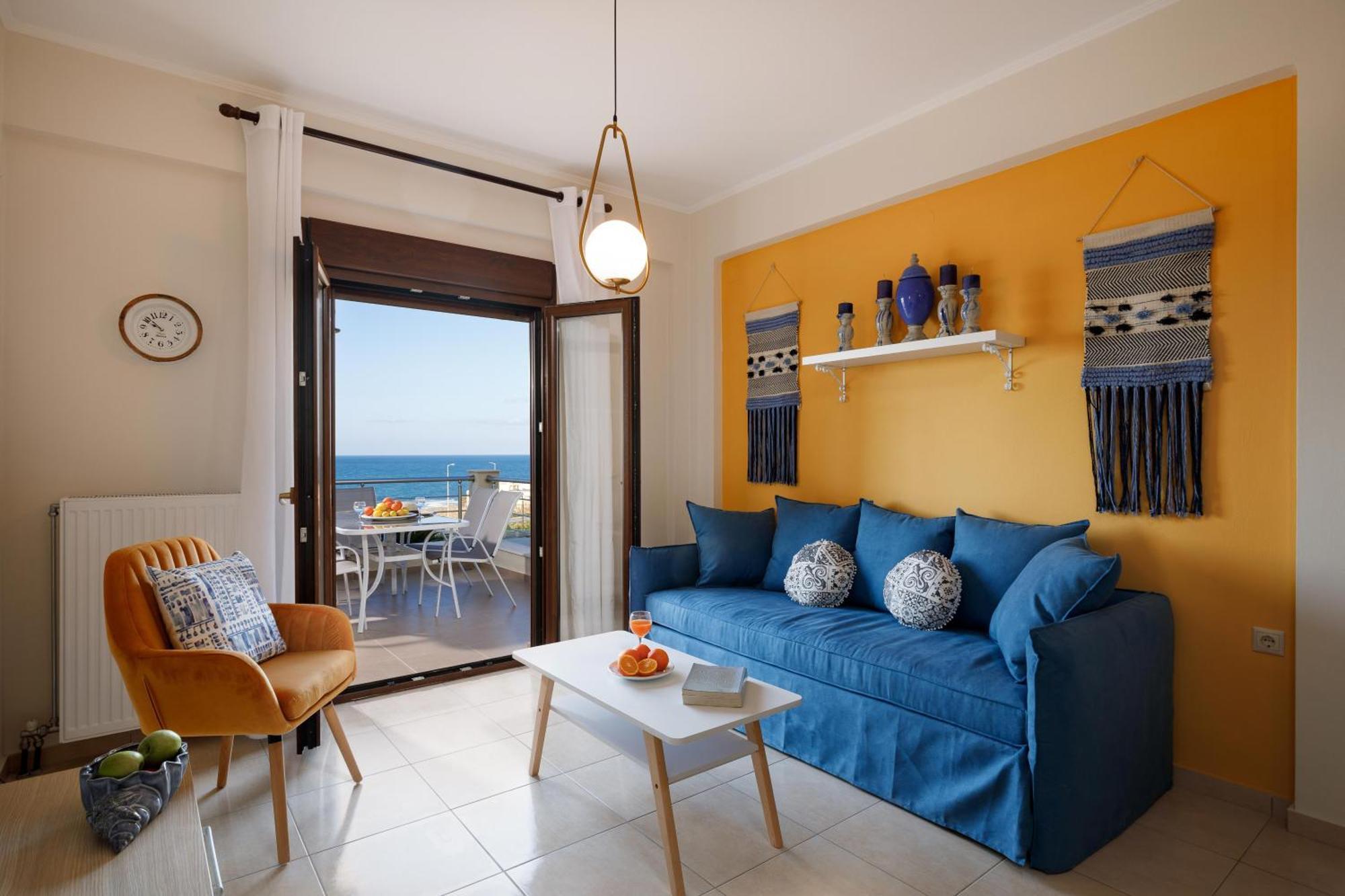 "Peach" - Sea View Maisonette By Sky Hill Resorts Pangalochori ภายนอก รูปภาพ